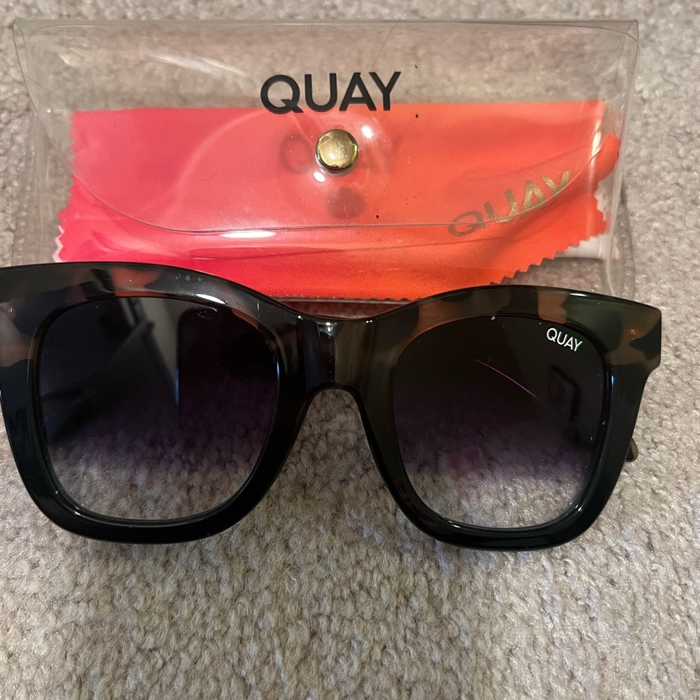 Quay Australia Black Sunglasses